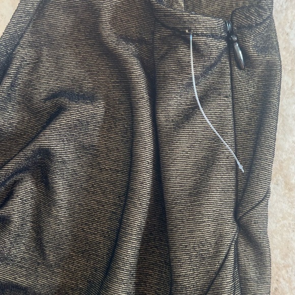 NWOT MARC JACOBS Party Dress Metallic Green Fully Lined with pocket Women’s XS - Picture 6 of 9